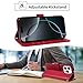 BEENTRYS Wallet Case for Huawei Y5 2018 / Y5 Prime 2018 Cover,Cat Pattern PU Leather Flip Folio Case Card Slots Holder Kickstand Magnetic Closure Shockproof TPU Protective Phone Case-Red