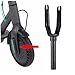 Whyzsjnclg Scooter Front Fork Aluminum Alloy Electric Scooter Accessory Compatible with M365 Front Fork