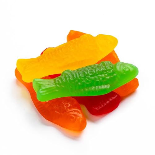 Image of SWEDISH FISH Assorted Soft & Chewy Gummy Candy, Bulk Candy, 5 lb