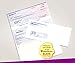 NextDayLabels - Blank Check Stock, 500 Sheets, Blue/Red Prismatic Top, 8.5 x 11 Inches, 24 lb, Laser/Ink-Jet Check Paper