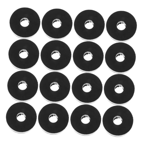 OUNONA Heavy Duty Anti Slip Pads 25pcs Vibration Damper Pads for Washers Rubber Washers for Vibration Suppression Replacement Grommet