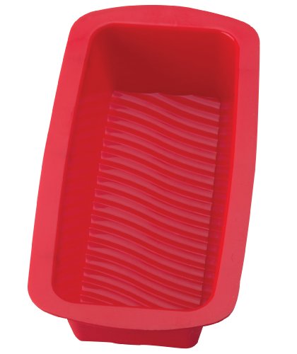 Mrs. Anderson's Baking 43634 Loaf and Bread Pan, Non-Stick European-Grade Silicone, Red Mrs. Anderson's Baking 43634 Loaf and Bread Pan, Non-Stick European-Grade Silicone, Red