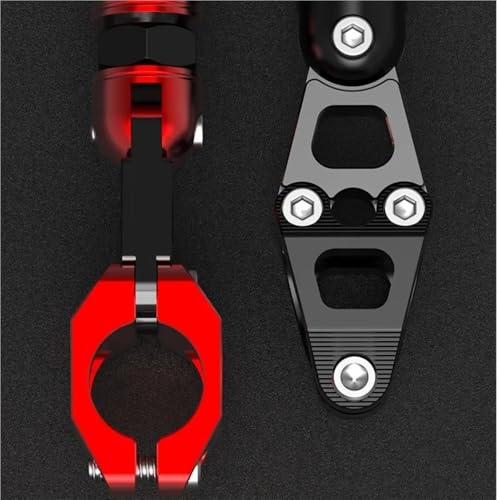 Support de guidon renforce et barre d'equilibre moto carbone reglable