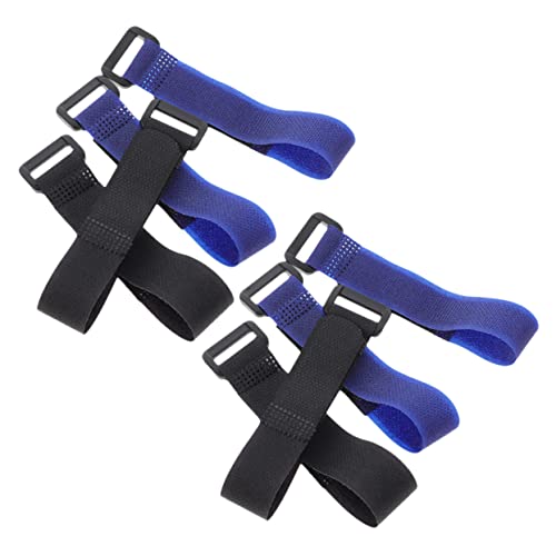 GRIRIW Pet Chicken Rooster Collars Set 8 Pcs Nylon Chicken Accessories Crowing Collars Blank Labels