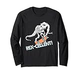 Photo Gallery rexcellent - divertente dinosauro fossil skater - t-rex boys gift maglia a manica Photo Gallery rexcellent - divertente dinosauro fossil skater - t-rex boys gift maglia a manica