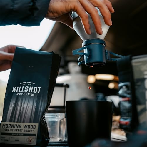 Killshot Coffee Whole Bean - Bolsa de 12 oz, Tostado Oscuro miniatura 6