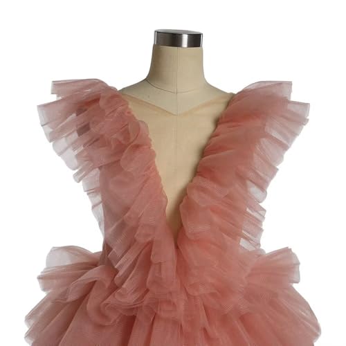 Layers Tulle Flower Girl Dress for Wedding Ball Gown Kid's Pageant Dress Long Puffy Child Prom Party Gown2