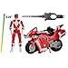 Mighty Morphin Power Rangers: Re-Ignition - Tyrannosaurus Battle Bike with Red Ranger Figure by Playmates Toys