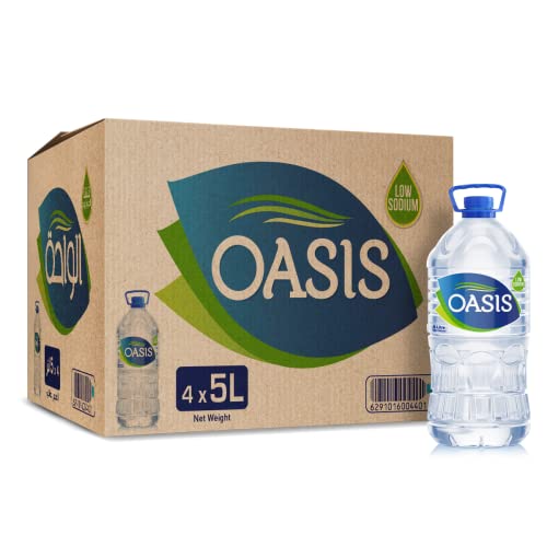 Oasis Low Sodium water 5L Pack of 4