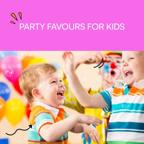 Neliblu Bulk Party Bubbles - 12 Pack 2 Oz Bubble Bottles with Wands - Summer Fun Toys, Party Favors, Goody Bag Stuffers for Kids Assorted Colors by Neliblu | Mini Bubble Bottles for Toddlers - Thumbnail 4