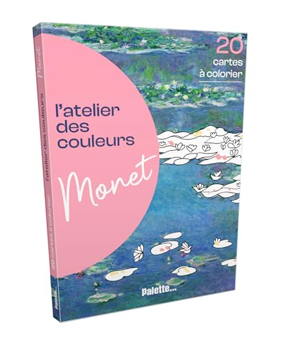  Monet: 20 cartes à colorier