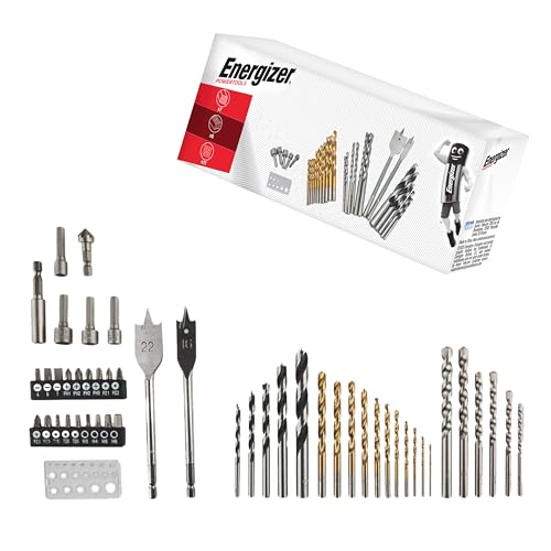Forets pour perceuse Energizer coffret 30 accessoires mèches bois béton - 2