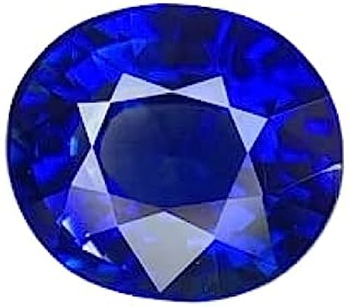 Saphir bleu naturel pour bague de fiançailles, pierre précieuse originale de 10,67 carats