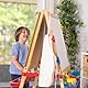 Melissa & Doug Holz Staffelei für Kinder Bastelset | Malstaffelei für Kleinkinder zum Basteln für Kinder im Alter 3-6 J. | Whiteboard & Tafel für Kinder | Trockenlösch- und Kreidetafeln für Kinder