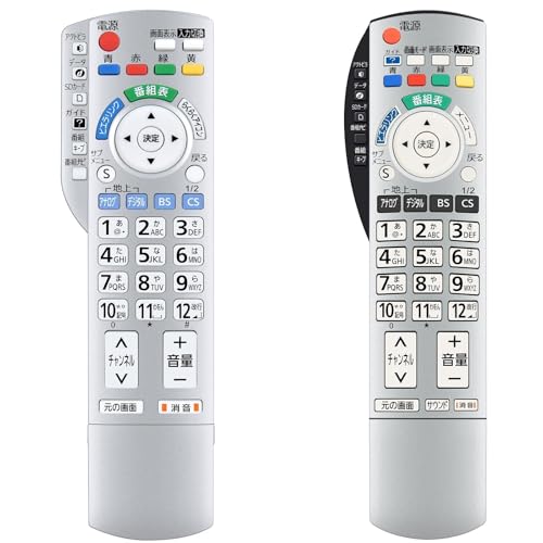 Amazon.co.jp: テレビリモコン N2QAYB000201 パナソニックテレビ用の