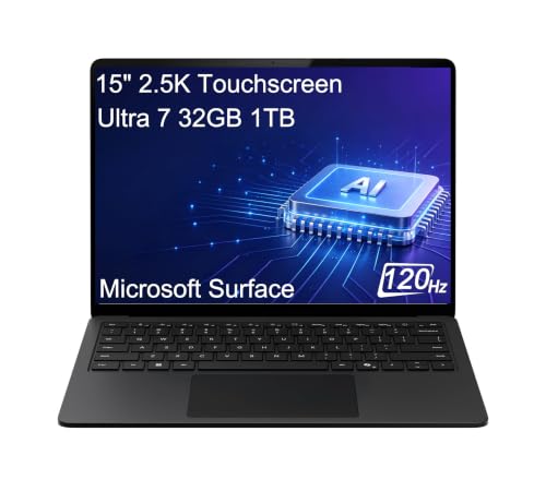 Image of Microsoft Surface Laptop 7, Intel Ultra 7 268V, 32GB DDR5 RAM, 1TB SSD