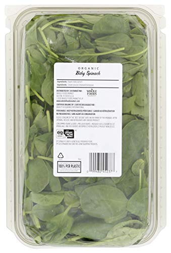 365 By Whole Foods Market, Salad Clm Spinach Organic, 16 Ounce #TOP1