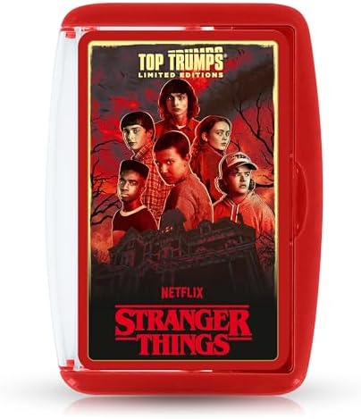 Top Trumps Stranger Things: Jogo de cartas | Jogos familiares par...