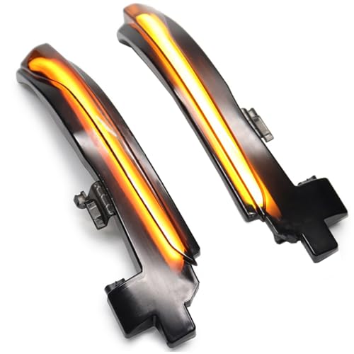Image of WEPARTICULAR LED Dynamic Turn Signal Light Compatible For Volvo V40 CC II V60 S60 2011-2018 S80 V70 III Side Mirror Sequential Blinker Indicator Lamp Pack for 2