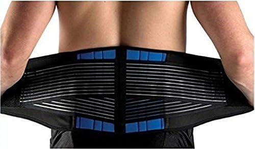 Deluxe Neoprene Belt for Lumbar Support, Lower Back Support, Posture Corrective Injury Prevention and Pain Relief