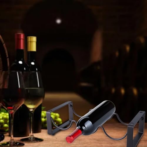 Soporte Metálico Apilable para Vino 3 Botellas miniatura 7