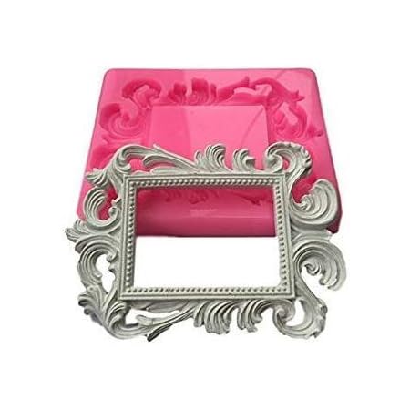 Amazon Ever Garden フレーム 額縁 シリコンモールド アロマハイストーン 石膏 手作り 石鹸 レジン 樹脂 粘土 型 抜き型 粘土 通販