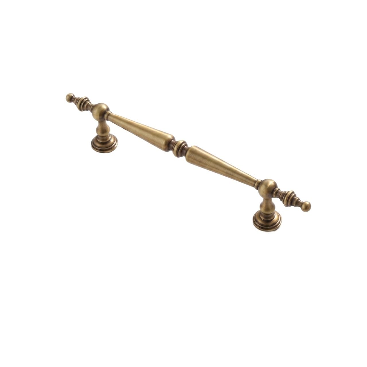 Gwyzax Antique Cabinet Pulls 4Pcs Antique Brass Cabinet Door Handles Vintage Drawer Pulls for Wardrobe