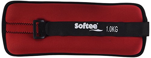 Softee Equipment Set Gewichtsmanschetten/Gewichtsmanschetten rot 1 kg