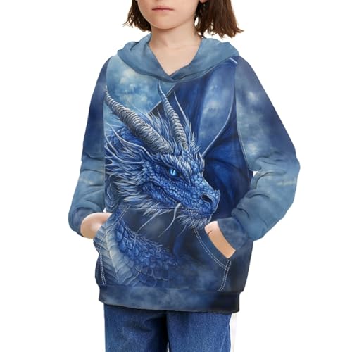 HUIACONG Hoodies for Boys Girls Youth Kids Crewneck Hooded Pullover Long Sleeve Sweatshirts3