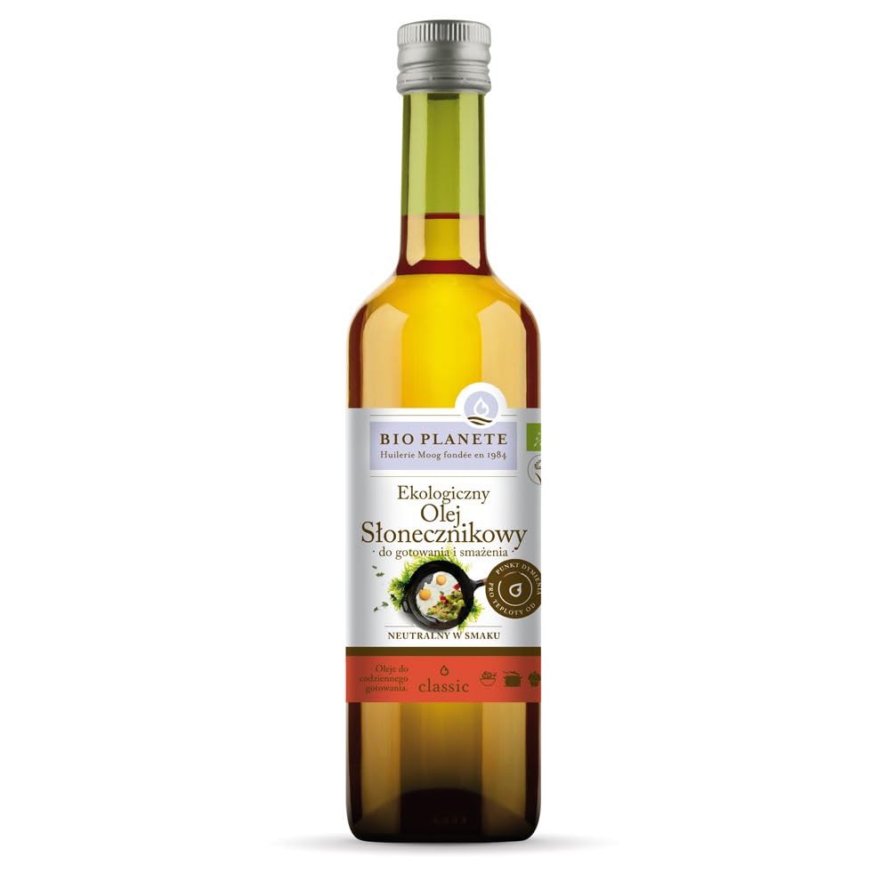 BIO PLANETE Olej do gotowania i smażenia (500ml) - BIO