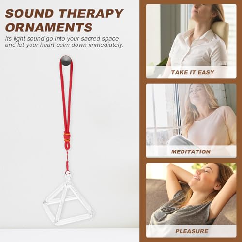 Atril piramidal de cuarzo blanco para transformar tu hogar con meditación y yoga 4