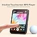 128GB MP3 Player with Upgrade Bluetooth 5.3, HiFi Sound Shuffle Single Loop Music Player with HD Speaker, FM Radio, Voice Recorder, 2.4IN Full Touchscreen MP3 Ideal for Sport (Earphones Included)