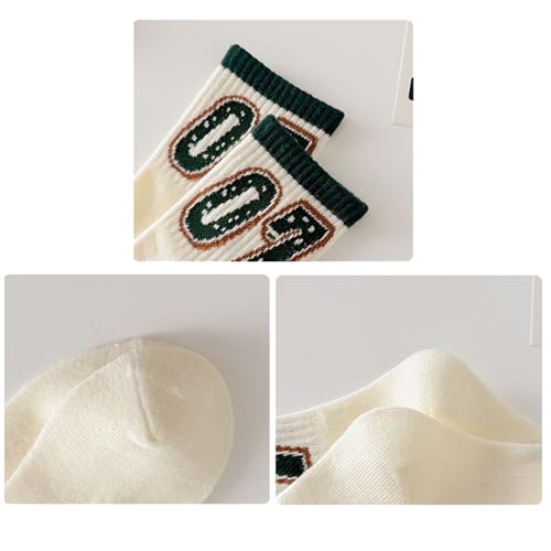 Sock,5 Pairs Spring Autumn Cotton Socks Children Socks Kids Boys Sport Socks with Letter Print Socks3