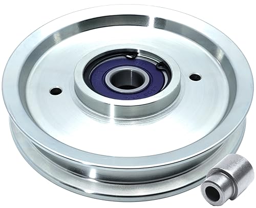 433-0015-00 BIGBearing Solid Steel Billet Rebuildable Seamless Idler Pulley