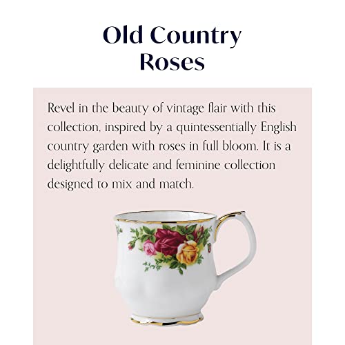 Royal Albert Old Country Roses Montrose Mug, 1 Count (Pack Of 1), Multi #TOP4
