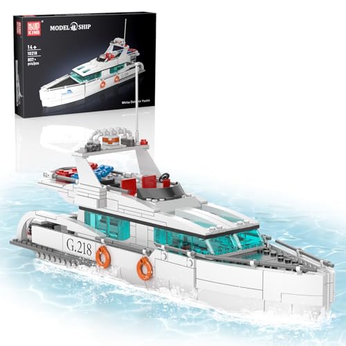 Mould King 10218 Briques de construction techniques pour bateau - Jouet de construction - Jouet de construction compatible avec d'autres marques (857 pièces)