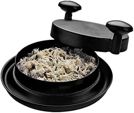 Chicken Shredder,7Inch Meat Shred Machine,Chicken Breast Shredder Tool Twist with Handles and Non-Skid Base Mat Chicken Grinder Suitable for Pulled Pork, Beef and Chicken (Black)