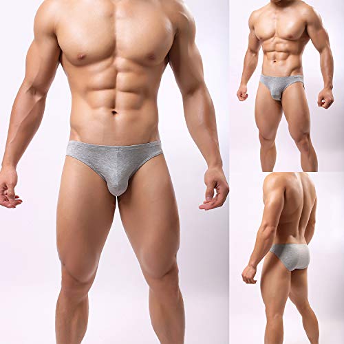Mens Modal Underwear Soft Breathable Sexy Low Rise Briefs 9 Pack Medium #TOP1