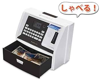 人気商品！マイATMバンク貯金箱 音声付き LITHON ライソン Amazon | LITHON ライソン マイATMバンク ブラック KTAT-004B