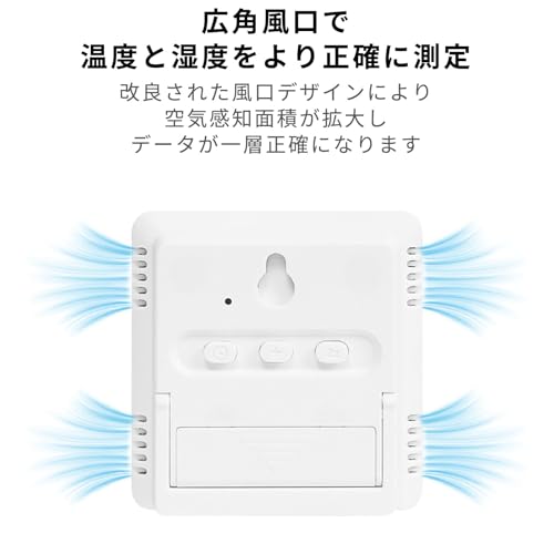 防水時計 お風呂用 デジタル バスクロック 風呂 完全防水 温湿度計 タイマー付き マグネット吸着 壁掛け 卓上置き 浴室 洗面所 キッチン 磁気固定 多機能 (黒色) [4]