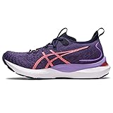 ASICS Women's Gel-Cumulus 24 Mesh Knit Running Shoes, 9, Dusty Purple/Papaya