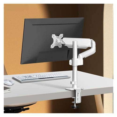 Support de moniteur 24 27 pouces noir avec base de bureau stable
