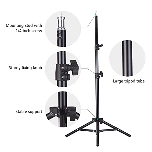 2 pacotes RGB LED luz para fotografia Luzes de vídeo RGB Sence Mode 2500-6500K com controle remoto t
