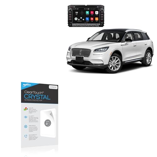 Protector de pantalla BoxWave para Lincoln Corsair 8 in 2-Pack