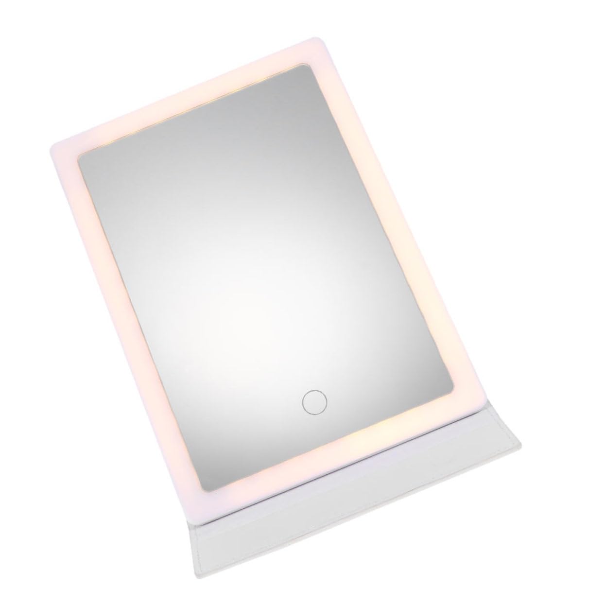 Miroir de maquillage avec lumière LED portable Veemoon pour femmes