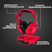 Logitech G Astro A50 X kabelloses Gaming-Headset + Basisstation – Ansicht 7