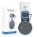 OUYUI Outlet Wall Mount Stand for Home Voice Assistants, A Space-Saving Solution for Your Home Smart Speakers Without Messy Wires, Short Charging Cable Included (Black)