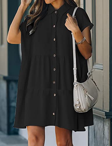 Bsubseach Swimsuit Coverup for Women Swimwear Button Bathing Suit Cover Up Shirt Casual Dresses Beach Vacation Wear2