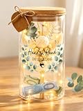 Geldgeschenk Hochzeit LED Flaschenlicht, Hochzeitsgeschenke für Brautpaar