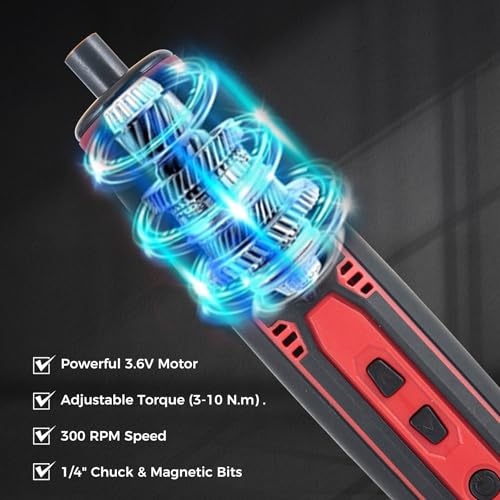 3.6V Cordless Impact Screwdriver Gun